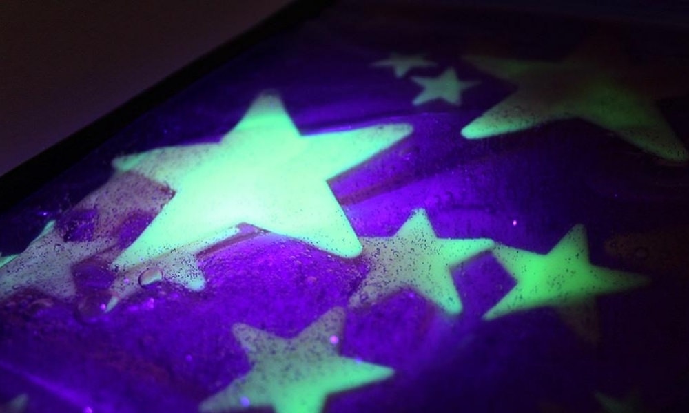 Starry Night Sensory Bag with Glow-in-the-Dark Stars