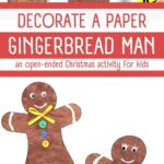 How to Decorate a Paper Gingerbread Man (with Free Template!) - The ...