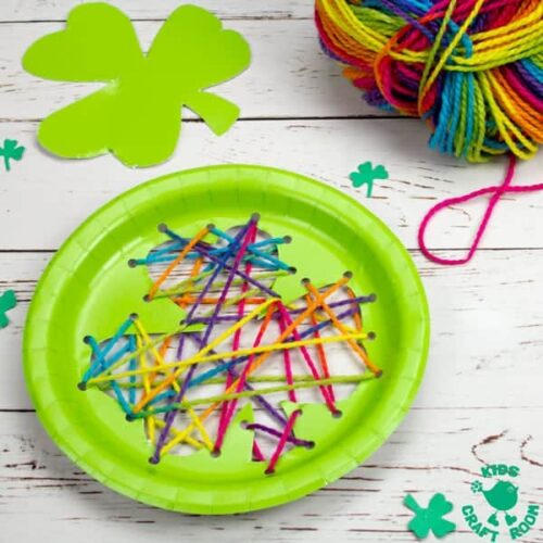 20 Cutest Saint Patrick's Day Paper Plate Crafts - The Craft-at-Home Family
