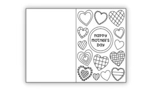 Free Printable Mother's Day Coloring Card for Kids - The Craft-at-Home ...