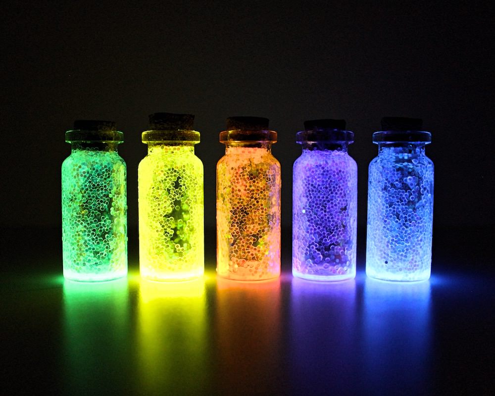 DIY Miniature Glow Stick Fairy Jars - The Craft-at-Home Family