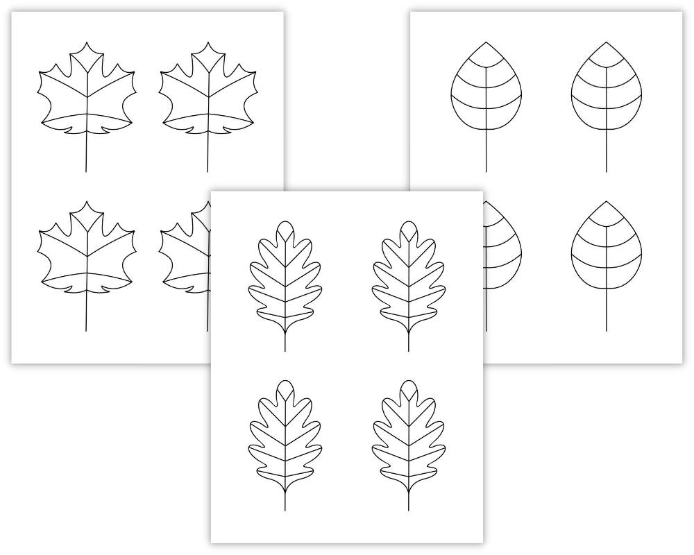 Free Printable Autumn Leaf Templates For Crafts Printables For Everyone Free Printable Autumn Leaf Templates For Crafts Printables For Everyone