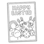Free Printable Easter Cards to Color (Perfect for Kids!) - The Craft-at ...