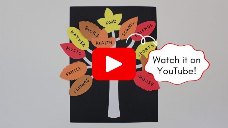 Thankful Tree Craft (with Free Template!) - The Craft-at-Home Family